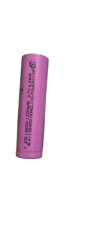 18650 3.7V Lithium Ion 1200 mAh Battery